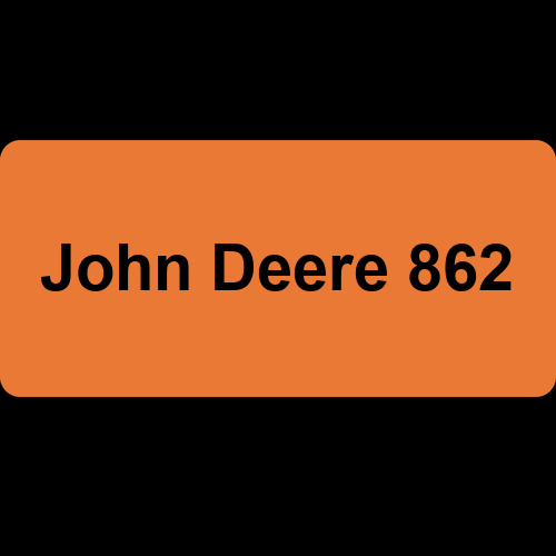 John Deere 862